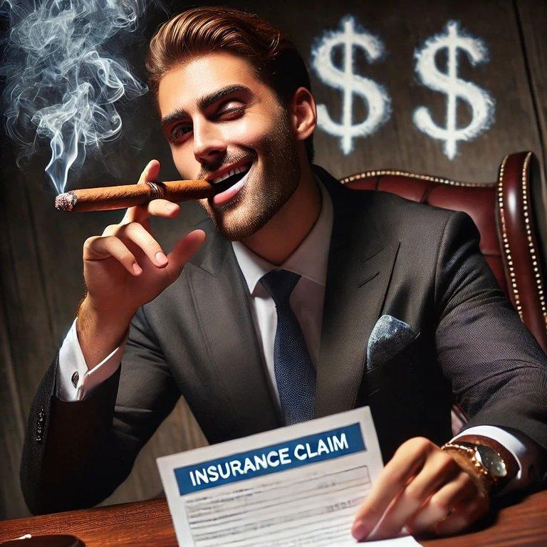 The strangest event about insurance. - Cover Image